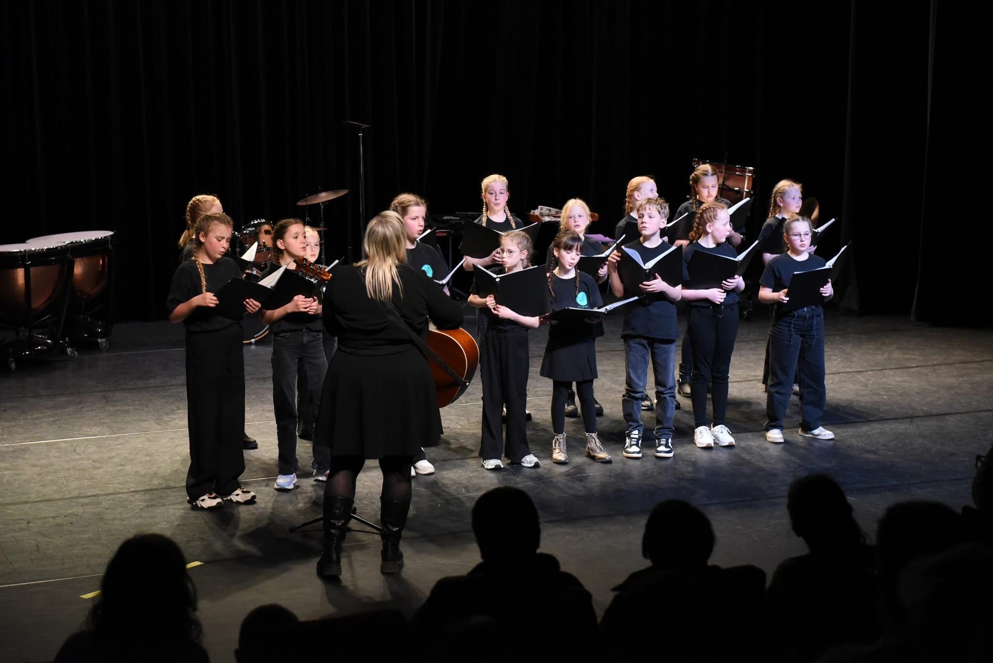 Songbirds op het podium